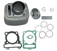 Maoyubelt Kit de reconstruction de bague de piston de cylindre 83 mm compatible avec Ya-maha YFM350 YFM 350 Big Bear 350 Bruin 350 Grizzly 350 Moto-4 350 Raptor 350 Warrior 350 Wolverine 350