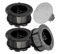 MAOZHOU Bobine de Fil de débroussailleuse,3 Pièces Φ1,6 mm 6 m F016800570 Bobine Nylon + 1600A01R5J Couvercle Bobine pour Débroussailleuse Bosch UniversalGrassCut