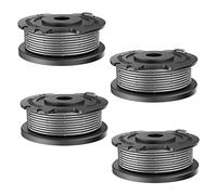 MAOZHOU Coupe Bordure Bobine,4 Pièces Φ1,65mm 4,9m F016800569 F016800385 Recharge Bobine Fil pour Coupe-Bordure,Bobine pour débroussailleuses Bosch Art 23 SL 26 SL EasyGrassCut 18 23 26