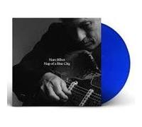 Map Of A Blue City Vinyle Bleu