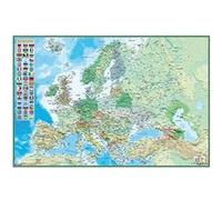 Map Of Europe with FLAG - Carte EUROPE - 61x91,5cm AFFICHE / POSTER G
