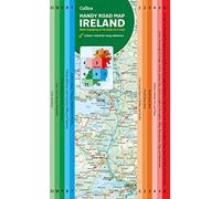 Map of Ireland Handy: Ideal for Route Planning