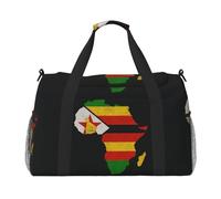 Map Outline of Africa Print Sac de voyage de grande taille 50 x 33 x 25,9 cm