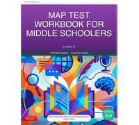 MAP test workbook for middle schoolers: Mirrors the NWEA MAP Growth Reading test for middle school.