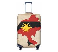 Map01 Housse de protection lavable et anti-rayures Motif drapeau du Timor-Leste, Noir , M