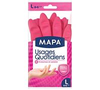 Mapa - 3 paires de Gants de Ménage Usages Quotidiens - Taille 8/L