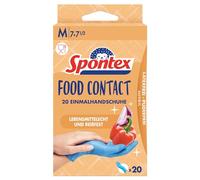 MAPA Gants fins contact alimentaire - Boîte de 20 - Taille M (7/7,5)