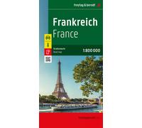 Mapa Francja 1:800 000 Freytag&berndt
