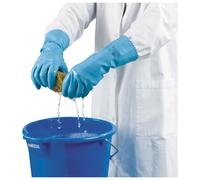 Mapa Gants Jersette 300 Protection chimique Latex - Bleu - Taille 6