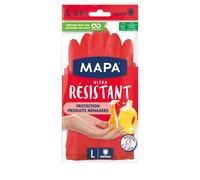 Mapa Gants de ménage Ultra Résistants – mix latex et nitrile – Taille L
