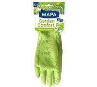 MAPA - Garden Confort - Gant de Jardinage en Latex naturel - Intérieur Bambou et Coton - Doux et absorbant - 1 paire - Taille S