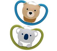 Mapa Nuk Space Tétine en silicone Taille 2 2/boîte - Assortie, prix valable pour 1 pièce