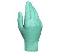 MAPA Professional SOLO PLUS 995 - Gants de protection jetables en nitrile avec protection chimique utilisés dans les hôpitaux et les laboratoires médicaux Bleu Taille 6 (Boîte de 100)