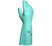 Mapa Professional ULTRANITRIL 377 - Gants en nitrile avec protection chimique longue durée Vert Taille 8 (1 paire)