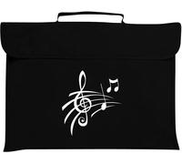 Mapac: Music Borsa - Treble Clef & Notes( Black) - Mapac: Music Borsa-Treble Clef & Notes (Black) [Import]