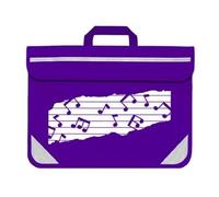 Mapac : Sacoche De Musique Duo - Notes De Musique (Pourpre)