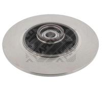 MAPCO 15143 2x Disque de frein Arrière Ø260mm Hauteur: 88,1mm Épaisseur: 8mm Plein Compatible avec RENAULT Megane III 3/5 portes BZ0/1 Megane III Coupé DZ, DZ0/1 Fluence L3