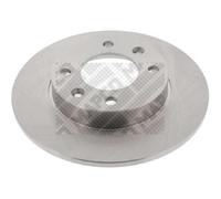 MAPCO 15312 2x Disque de frein Arrière Ø247mm Hauteur: 35mm Épaisseur: 9mm Cercle de percage -Ø: 108mm plein