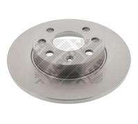 2x Disque de frein MAPCO 15672 convient pour OPEL VAUXHALL