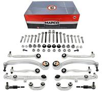 MAPCO 59818/1HPS Kit bras de suspension des deux côtés de l'Avant supérieur inférieur Kit triangle de suspension Jeu de bras