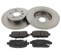 Disques 268mm Revêtements Arrière pour Opel Astra J Mokka Chevrolet Cruze 15'