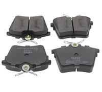 MAPCO Jeu de plaquettes de frein essieu arrière 6756 Compatible avec: CITROËN C5 III, C5 III Break, PEUGEOT 407, 407 Coupe, 407 SW, 607