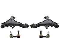 MAPCO Kit bras de suspension Avant gauche Avant droit inférieur Jeu Kit triangle de suspension 53585 avec bielle/barre de poussée