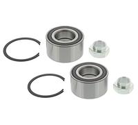 MAPCO Kit de roulement de roue 46026 des deux côtés de l'essieu avant Diamètre intérieur: 37mm Diamètre extérieur: 72mm Roulement à billes à contact oblique contient deux kits de roulements de roue