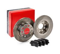 MAPCO Kit Disques Et Plaquettes De Frein Arrière pour VW Golf VI 3/5 portes