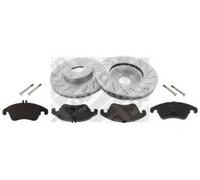 MAPCO Kit Disques Et Plaquettes De Frein Avant
