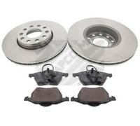 MAPCO Kit Disques Et Plaquettes De Frein Avant pour VW Passat B5 GP Break