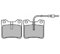 MAPCO Plaquettes de frein Arrière convient pour MERCEDES-BENZ Vito Van (W638)