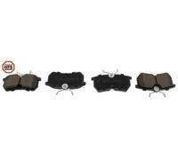 MAPCO Plaquettes de frein Arrière pour FORD Fiesta Mk6 Schrägheck (JA8, JR8)