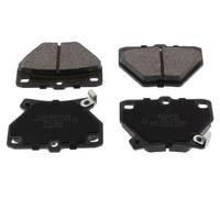 MAPCO Plaquettes de frein Arrière pour TOYOTA Yaris 3/5 portes (P1) Plaquettes