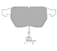 MAPCO Plaquettes de frein Avant pour AUDI A6 C5 Avant (4B5) Plaquettes de freins