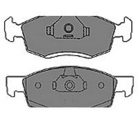 MAPCO Plaquettes de frein Avant pour FIAT Palio I Weekend Plaquettes de freins