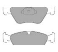 MAPCO Plaquettes de frein Avant pour OPEL Calibra A (C89) Omega B Caravan (V94)