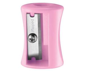 Maped 063011 Taille-Crayons Taille Crayon Manuel Bleu, Rose, Violet