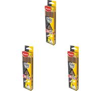 Maped - 12 Crayons a papier HB2 (Lot de 3)