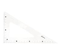 Maped 146122 Équerre Cristal 60 degrés Longueur de la cathéte : 210 mm