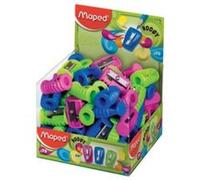 Maped - 1x taille-crayon boogy, en plastique, couleurs assorties 063211