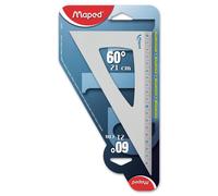 Maped 21cm 60 Aluminium Ensemble Carré École Maths