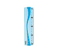 Règle plate incassable Twist'n flex MAPED - 20 cm - Vert/Bleu