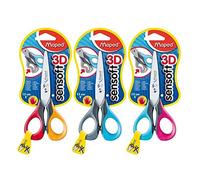 Maped 3D Sensoft Schaar Linkshandig 13 cm Assorti