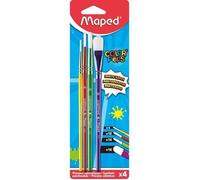 Maped 4 Pinceaux Blister