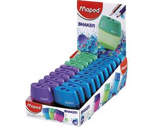 Maped 534755 taille-crayons Manual pencil sharpener Multicolore - Taille-crayons (Manual pencil sharpener, Multicolore, Plastique)