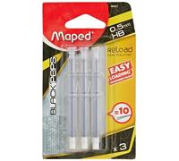 Maped 560511 Cartouche de porte-mine Black'PEPS Reload, 0,5 mm