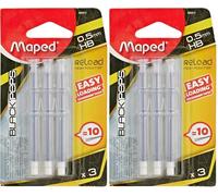 Maped 560511 Cartouche de porte-mine Black'PEPS Reload, 0,5 mm (Lot de 2)