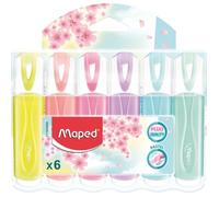 MAPED 6 Surligneurs Pastels Assortis