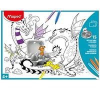 Maped 831210 Lot de 15 sets de table à colorier Format A3